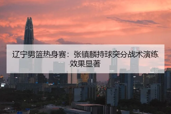 辽宁男篮热身赛：张镇麟持球突分战术演练效果显著